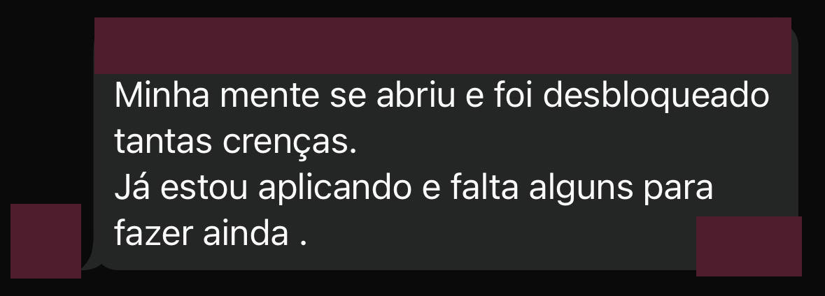 Testemunho anônimo de aluna 3