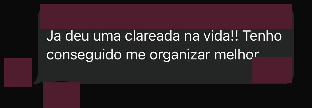 Testemunho anônimo de aluna 9